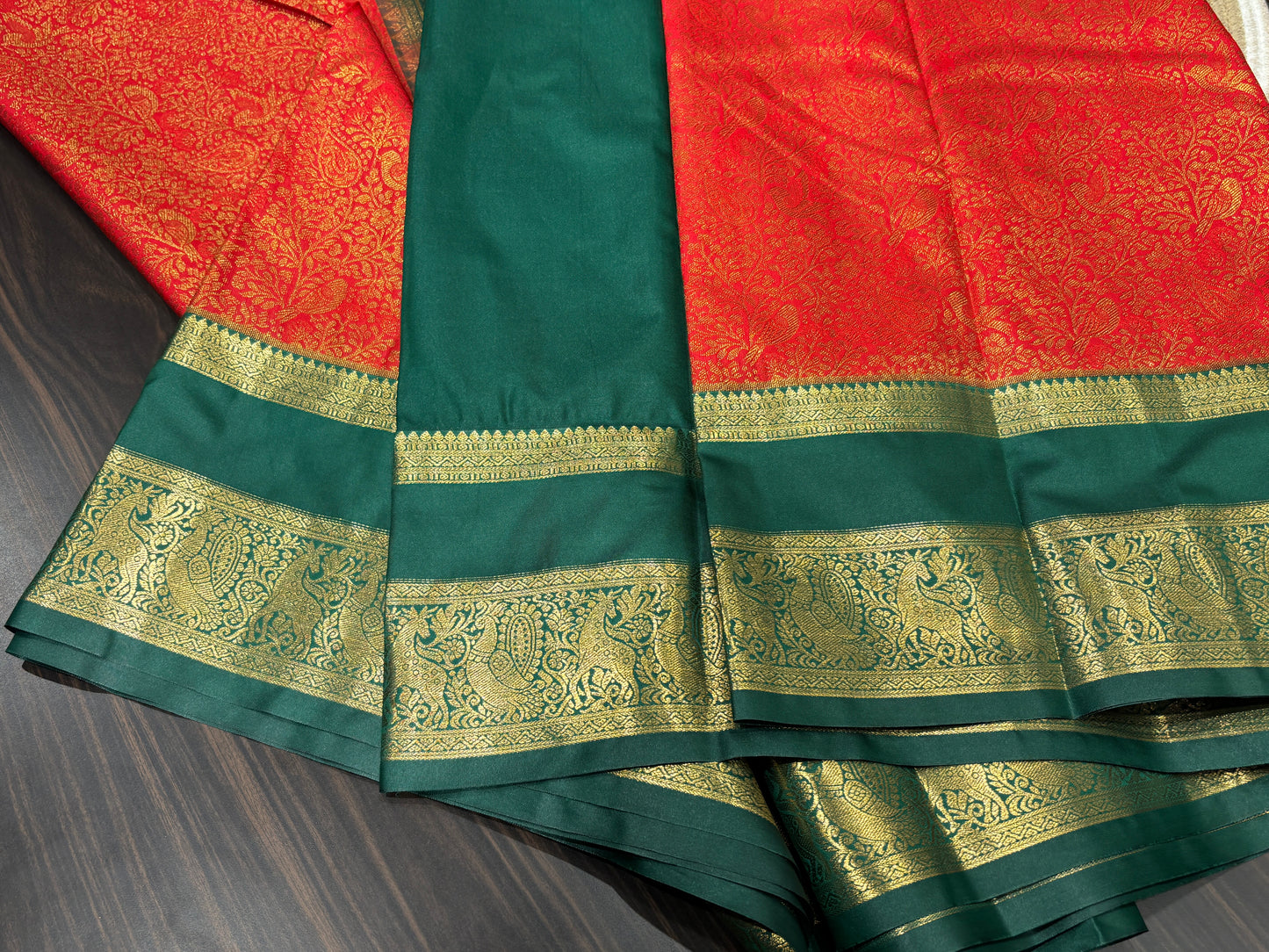 Semi Kanchipuram silk