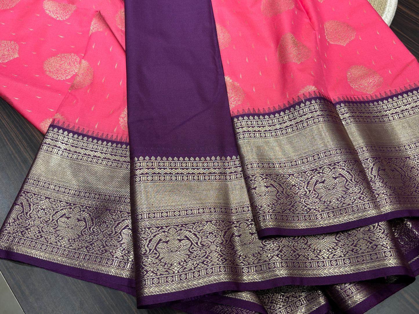 Semi Kanchipuram silk