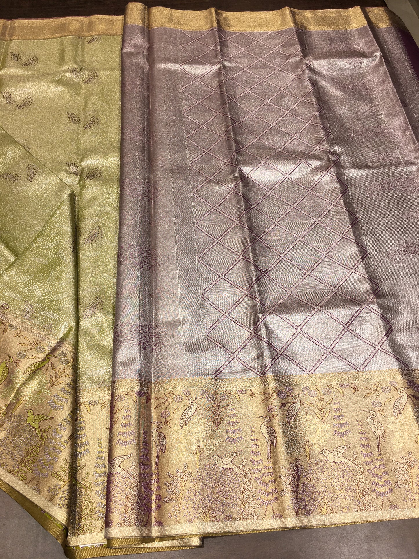 Semi Kanchipuram tissue