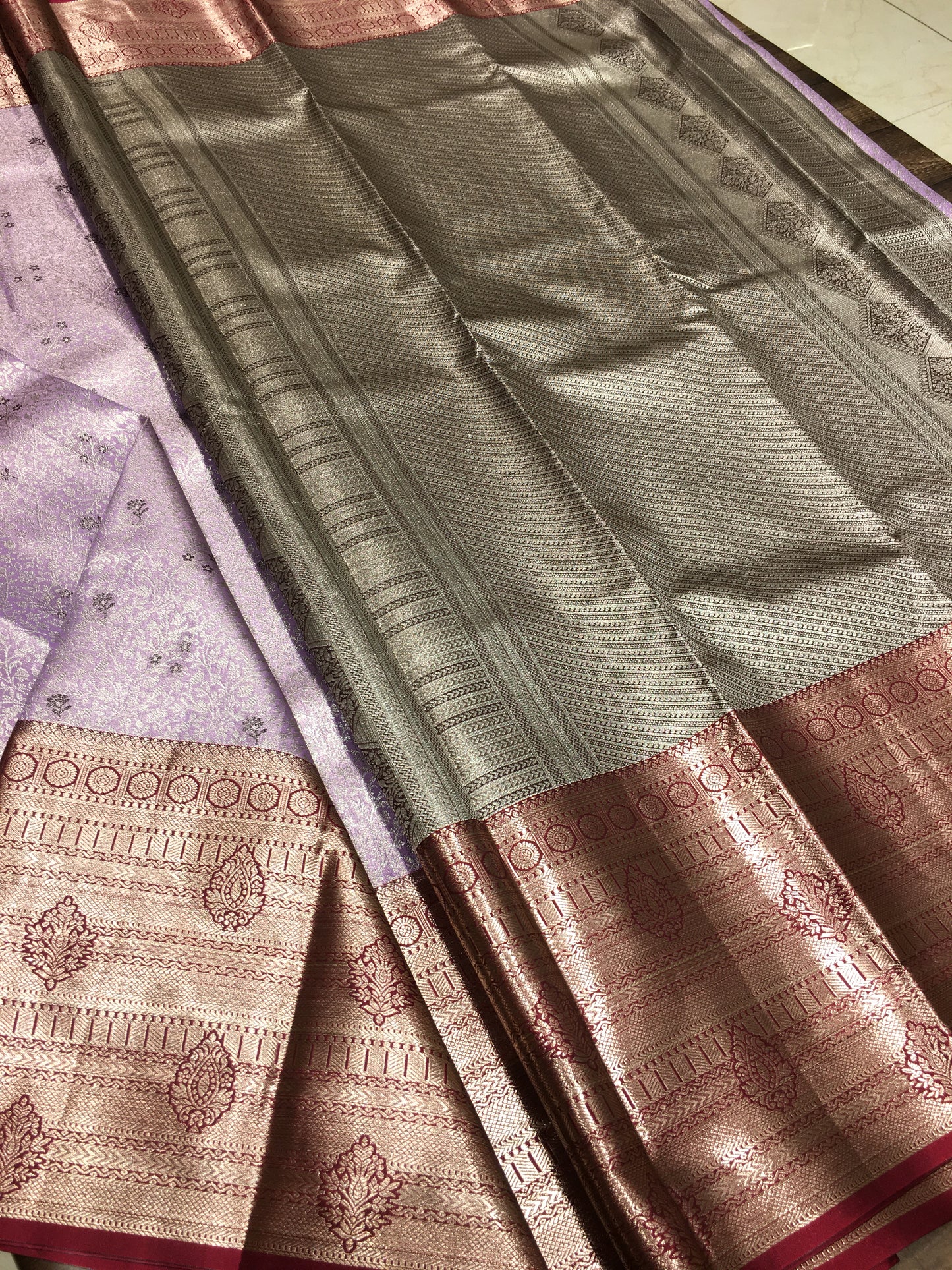 Semi Kanchipuram tissue
