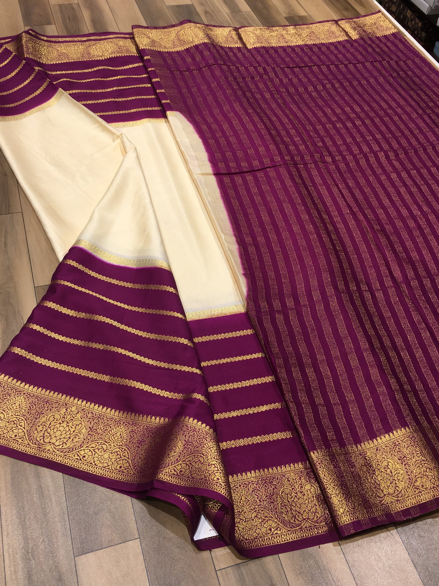 Semi Mysore crape silk