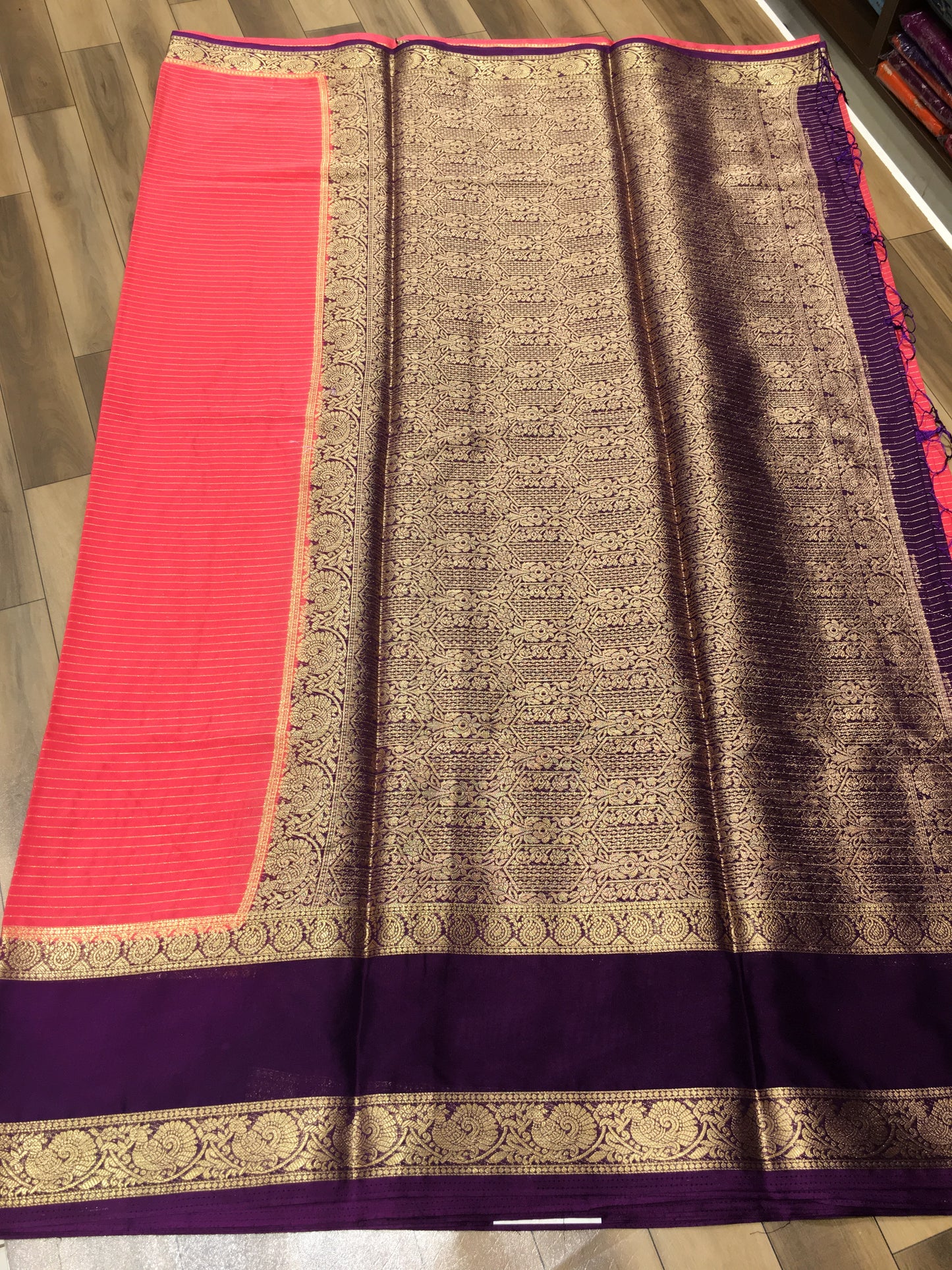 Semi Mysore crape silk