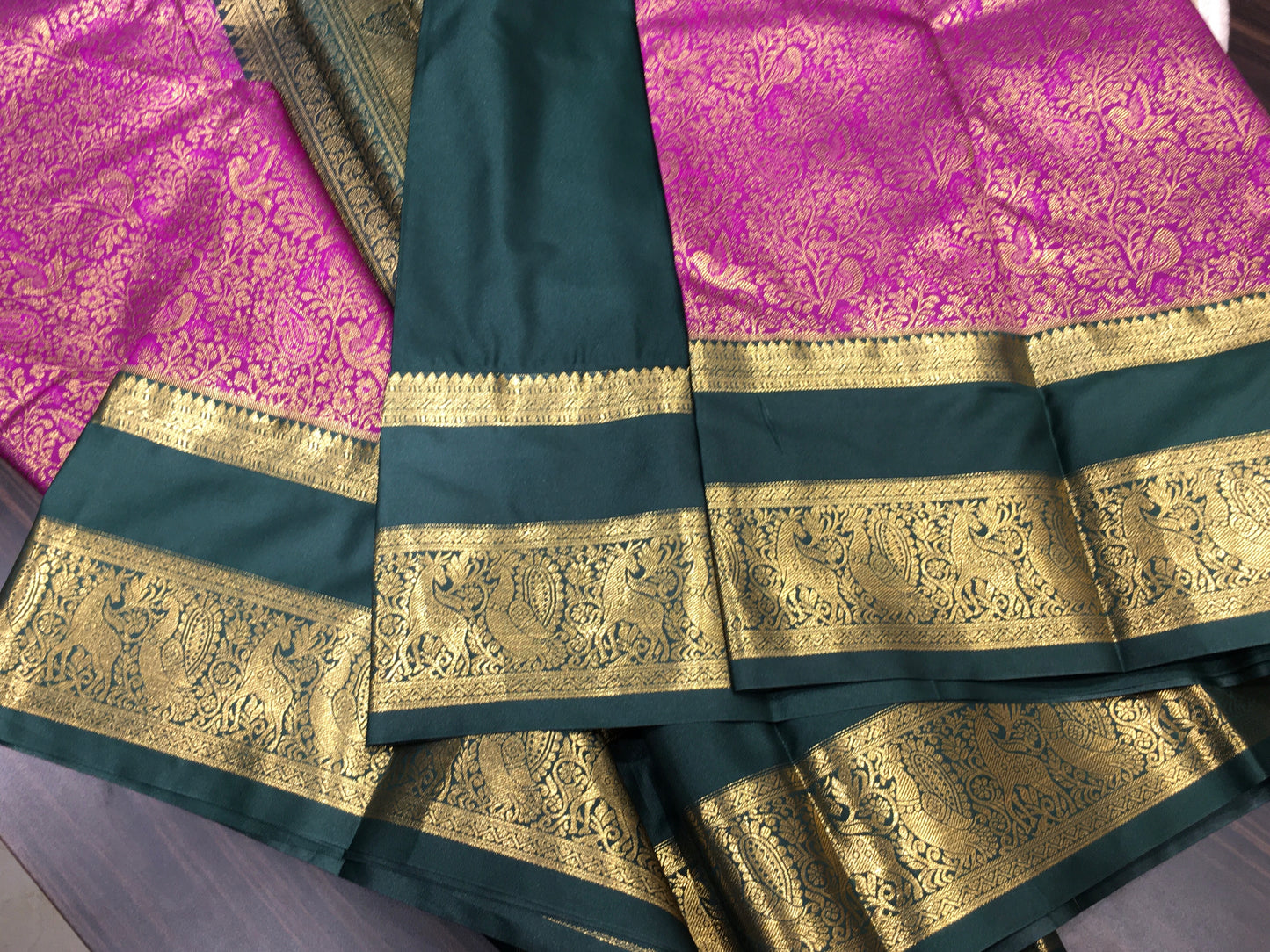 Semi Kanchipuram silk