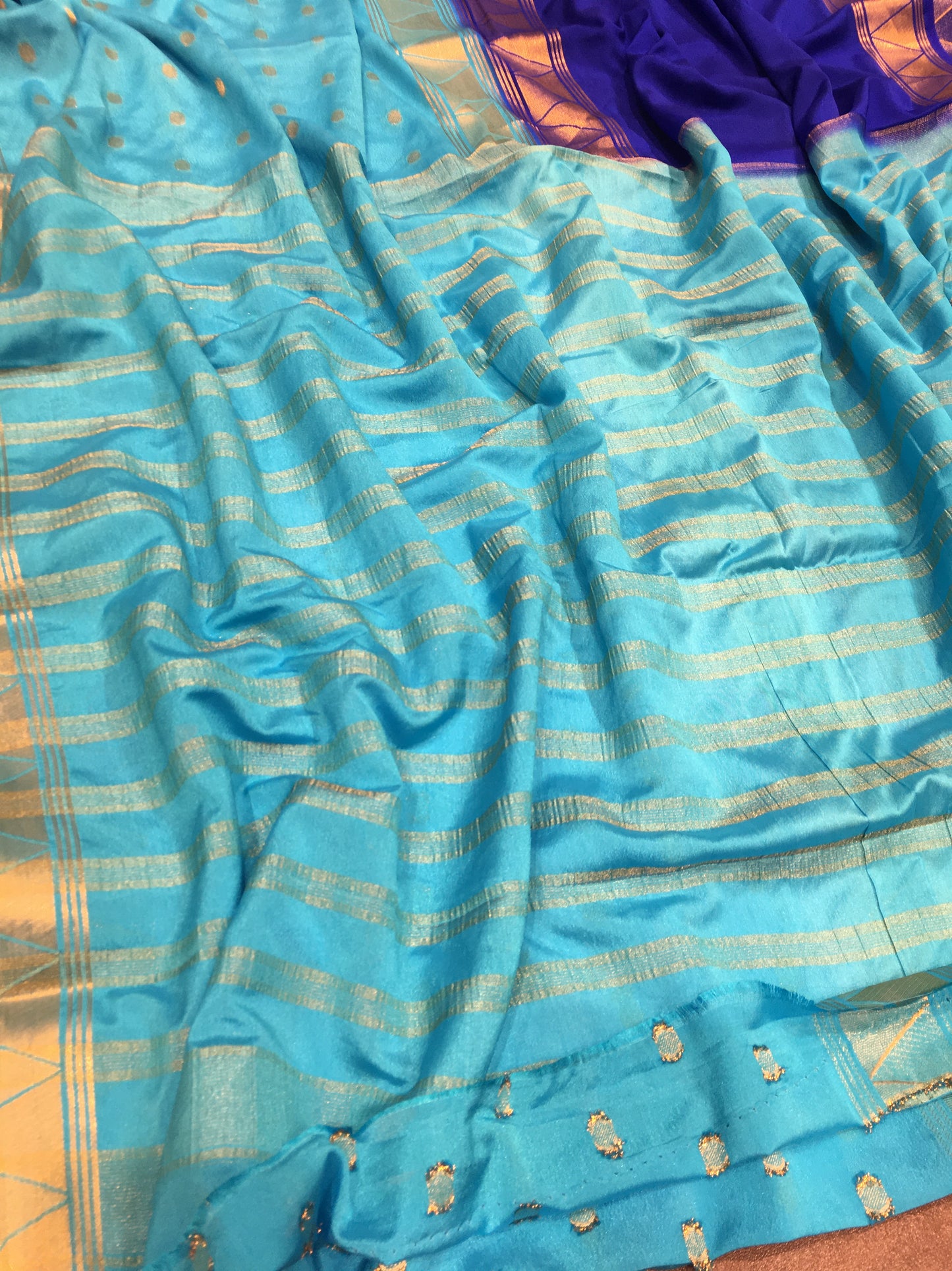 Semi Mysore Crape Silk