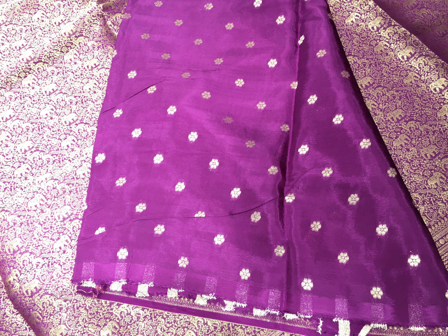 Semi Mysore crape