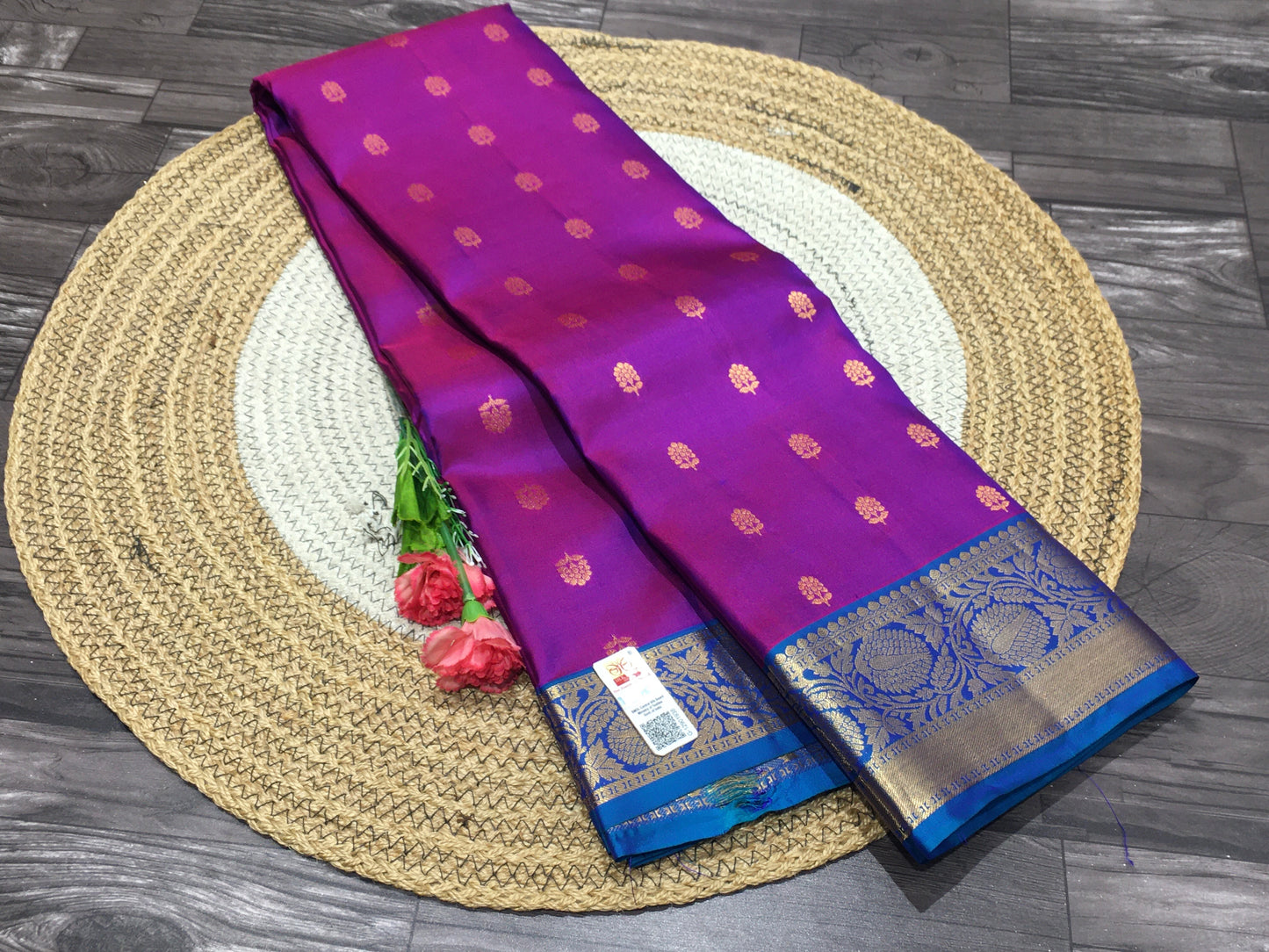 Pure Kanchipuram silk