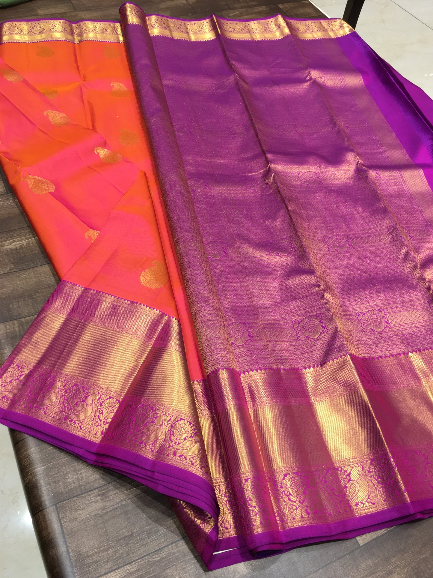 Pure Kanchipuram silk