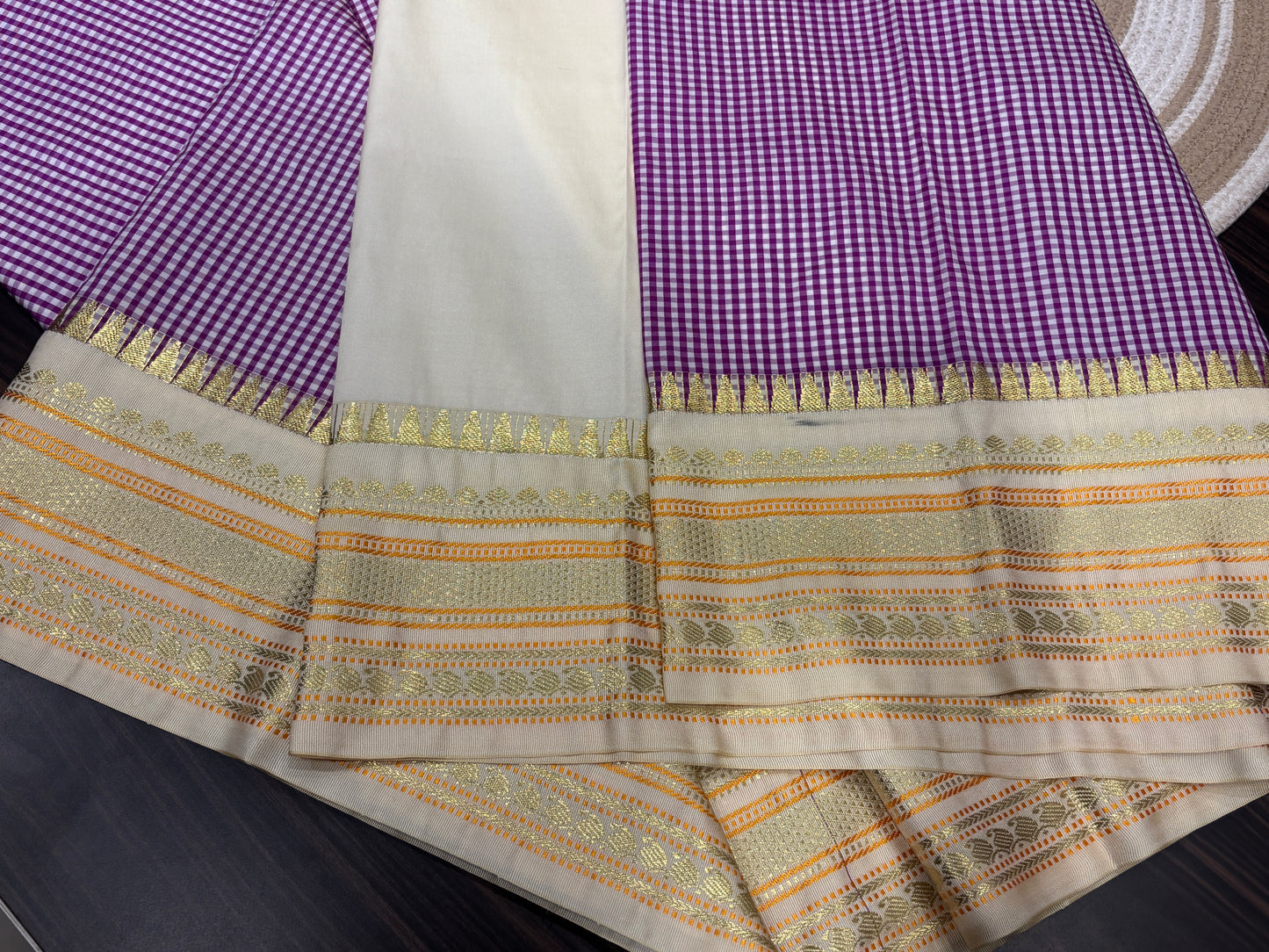 Semi Kanchipuram silk