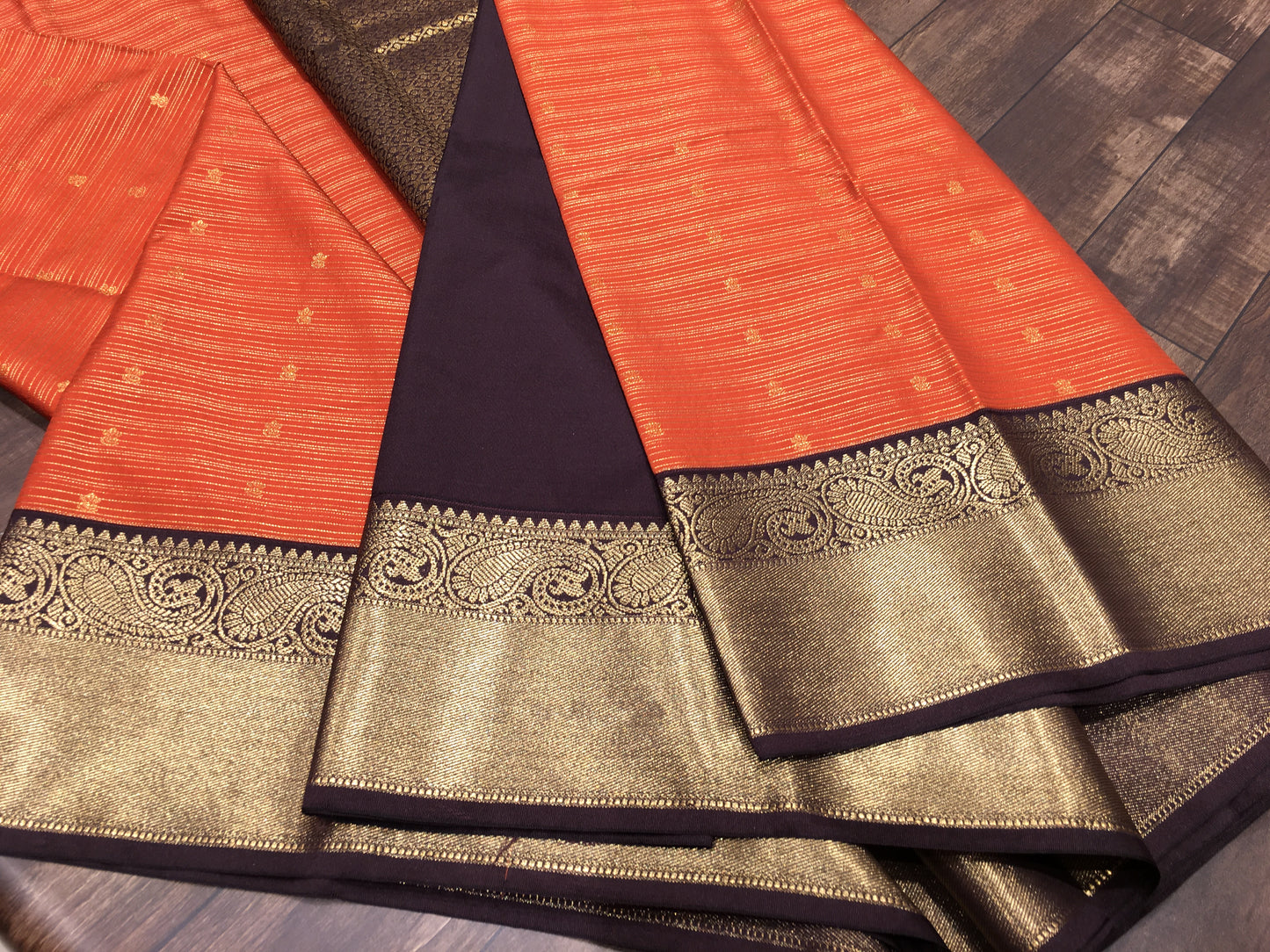 Semi Kanchipuram silk