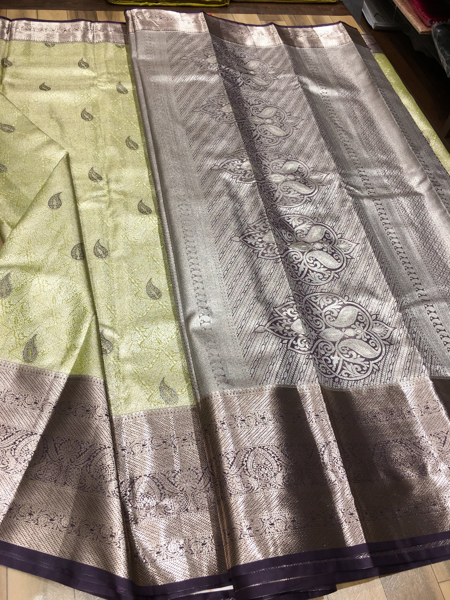 Semi Kanchipuram tissue