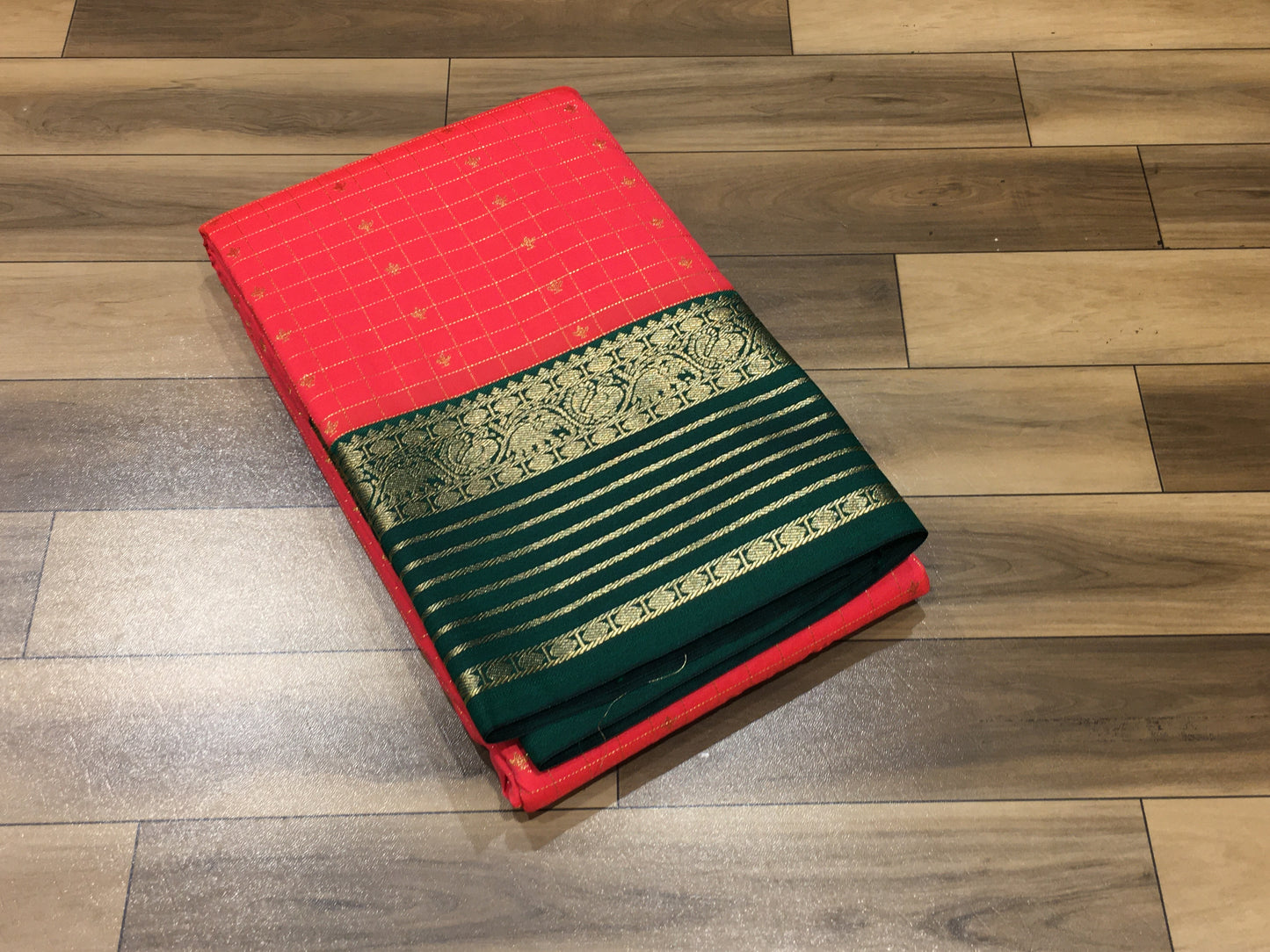 Semi Kanchipuram silk