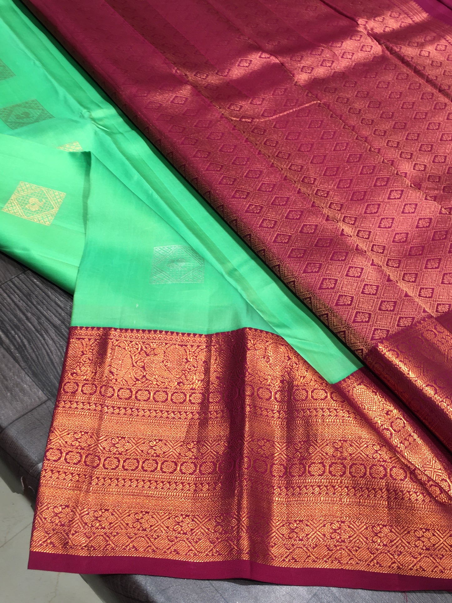 Pure Kanchipuram silk