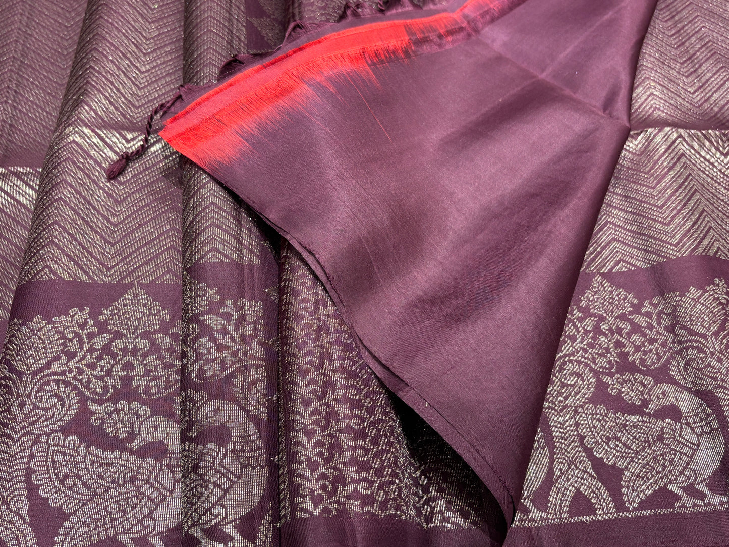 Pure Kanchipuram soft silk