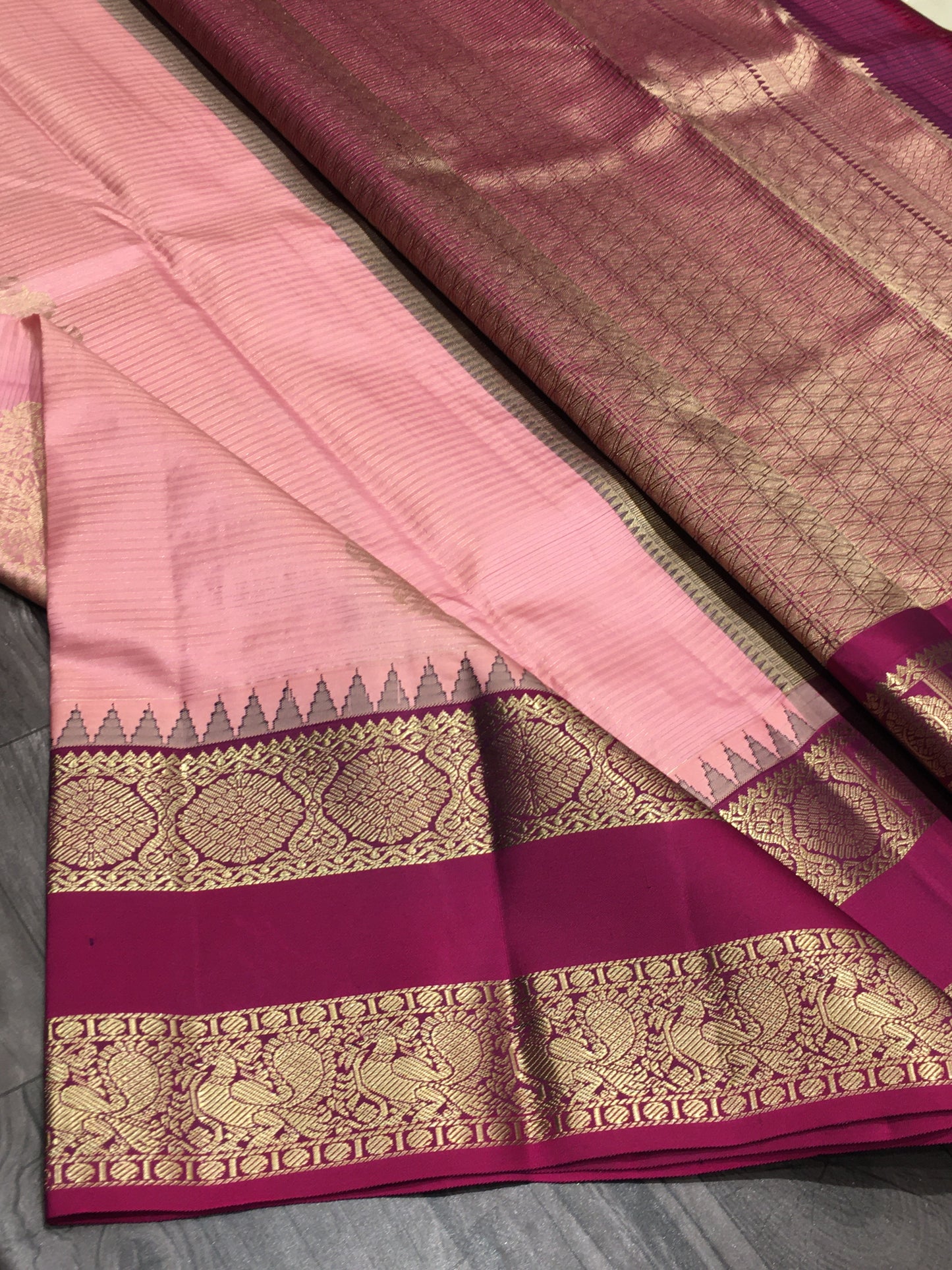 Pure Kanchipuram silk