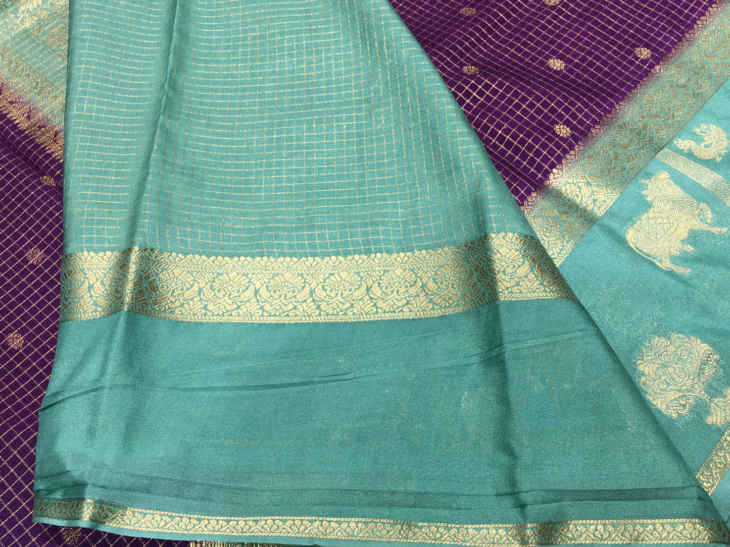 Semi Mysore crape