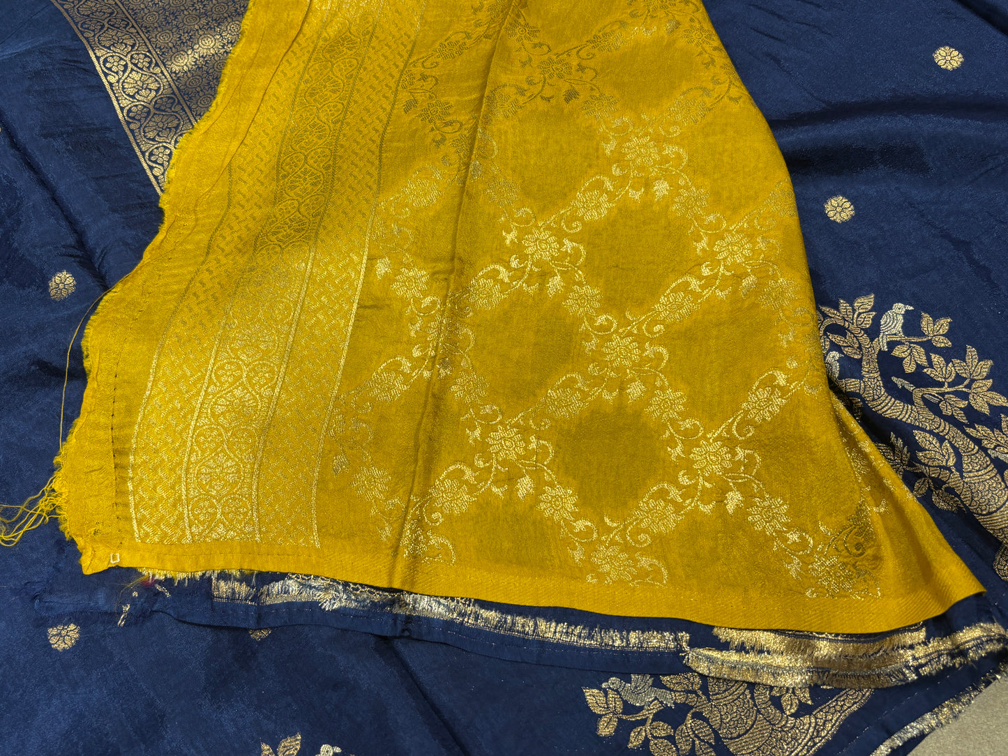 Satin crape