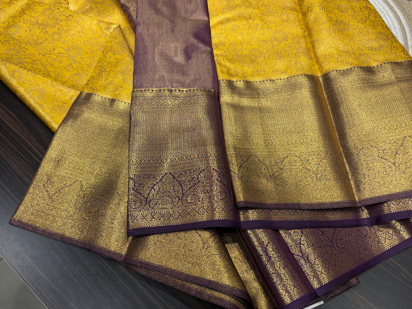 Semi Kanchipuram silk