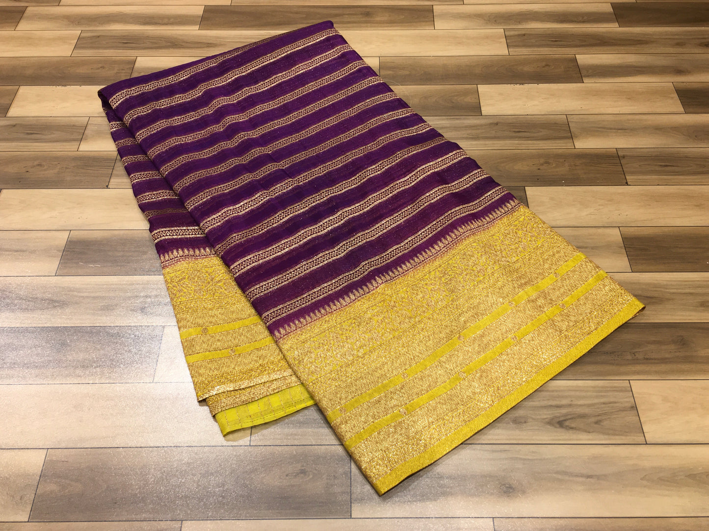 Dupion silk saree