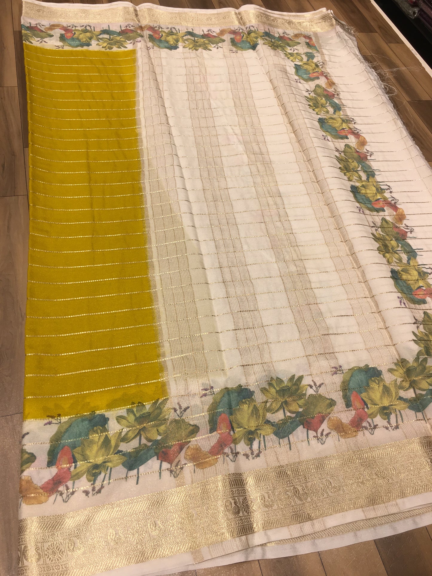 Semi Mysore Crape Silk
