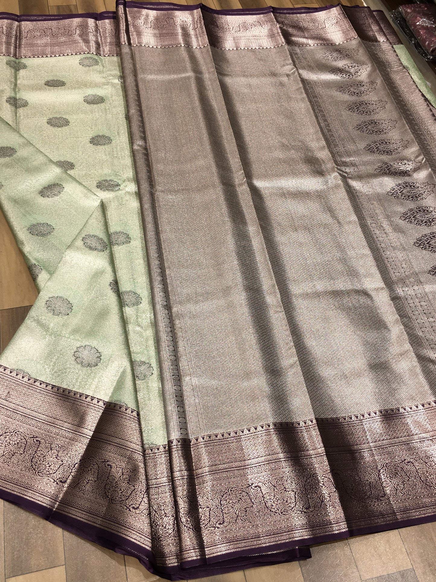 Semi Kanchipuram tissue
