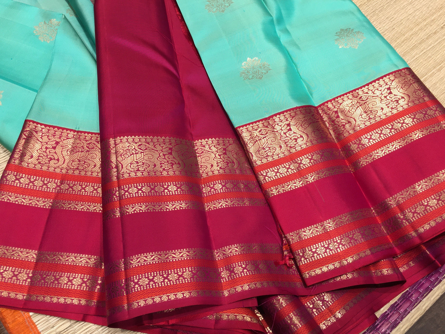 Pure Kanchipuram silk