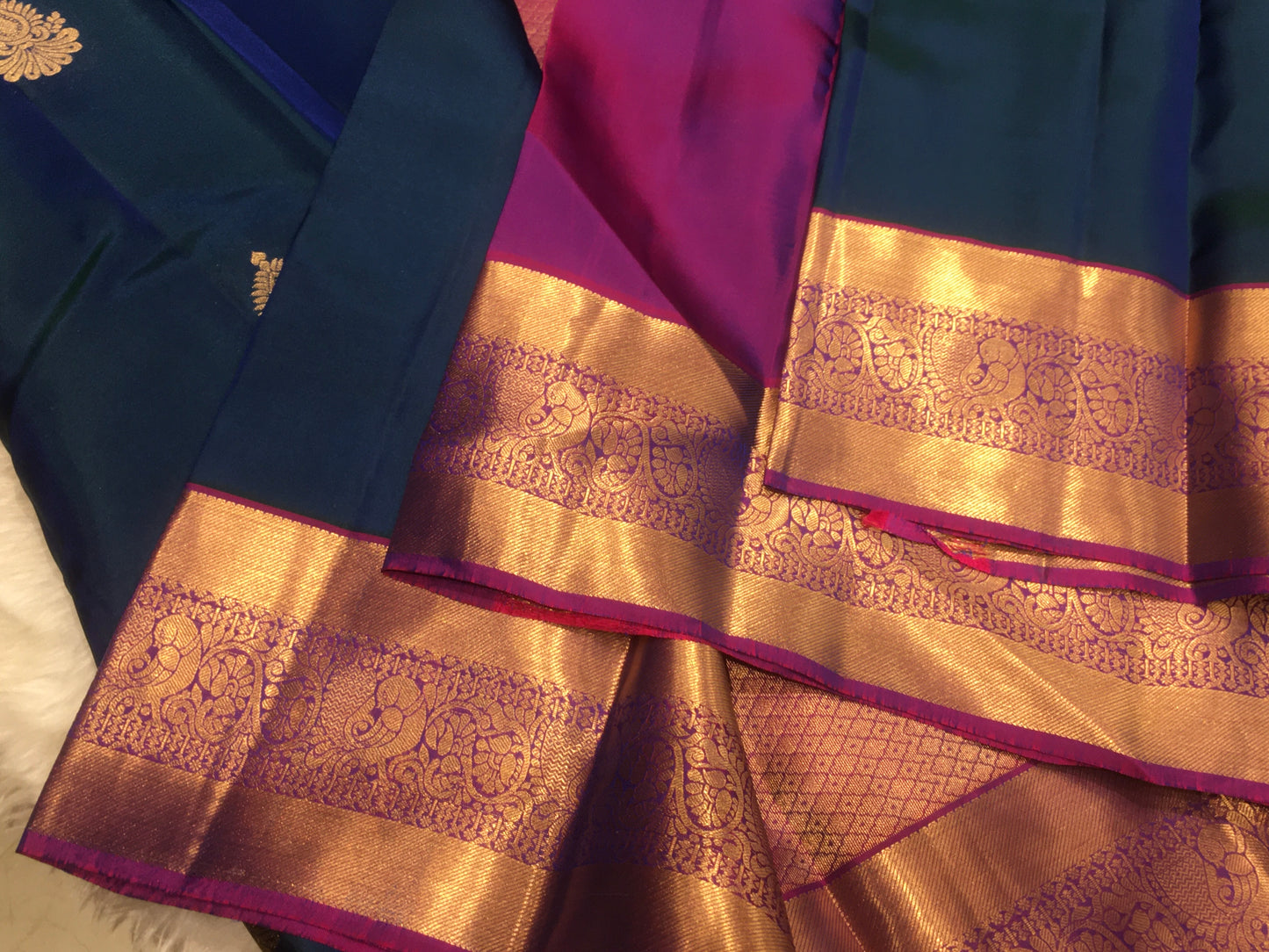 Pure Kanchipuram silk