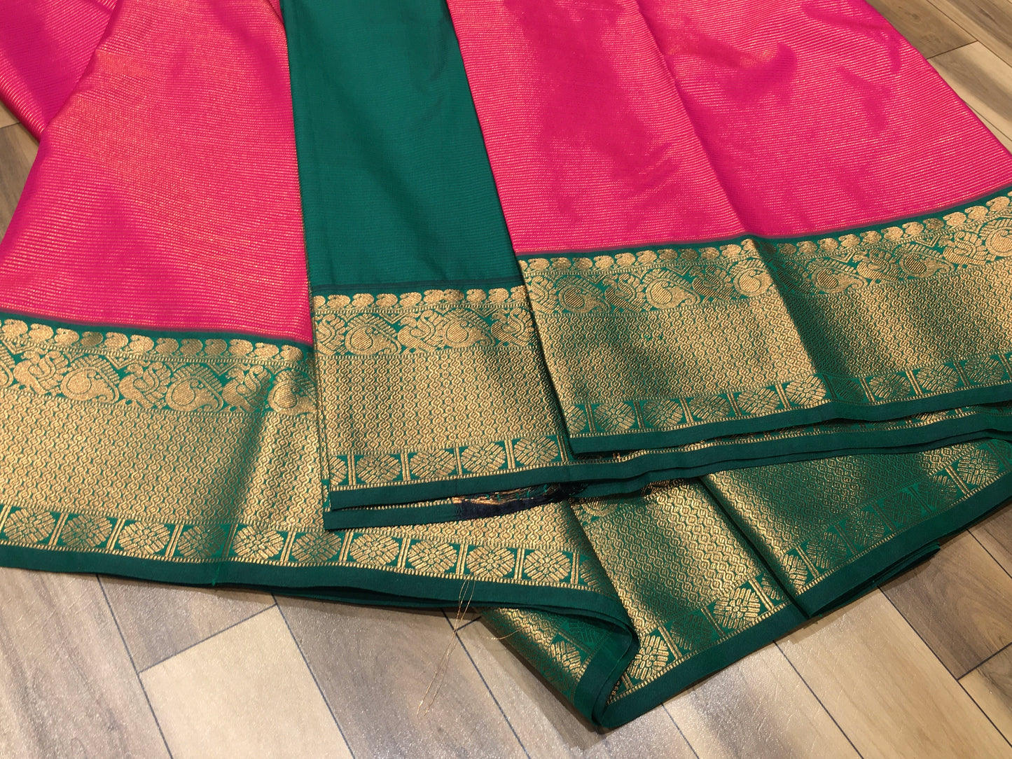 Semi Kanchipuram silk