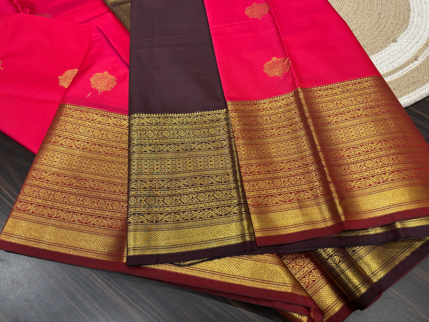 Semi Kanchipuram silk