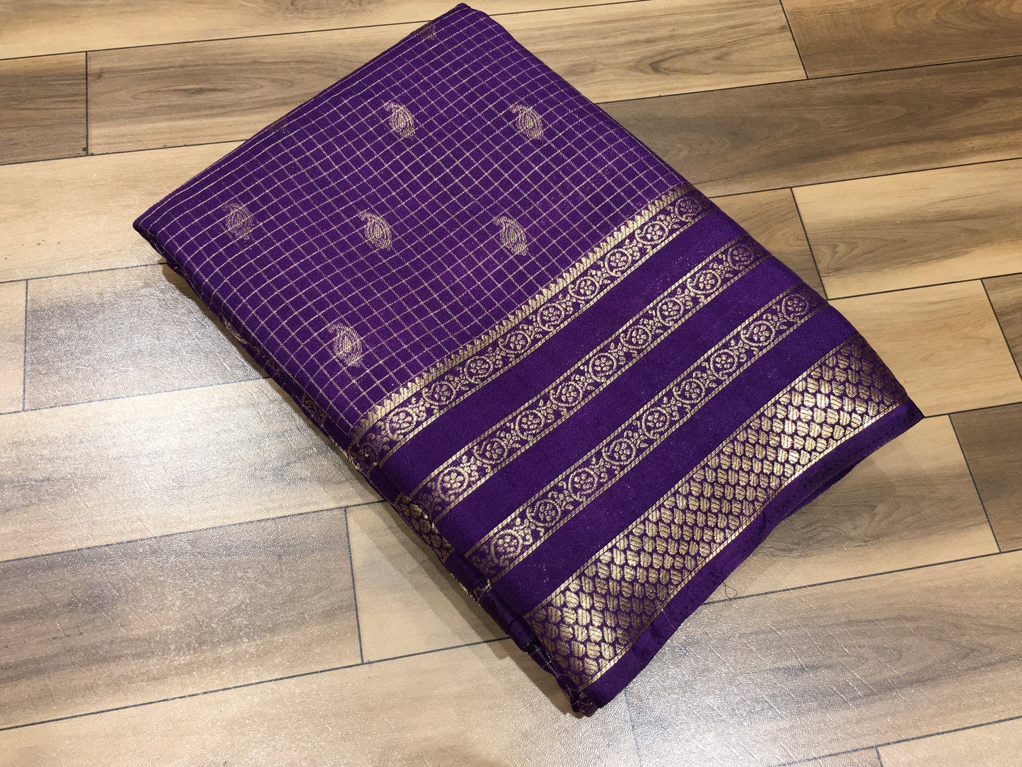 Semi Mysore Crape Silk