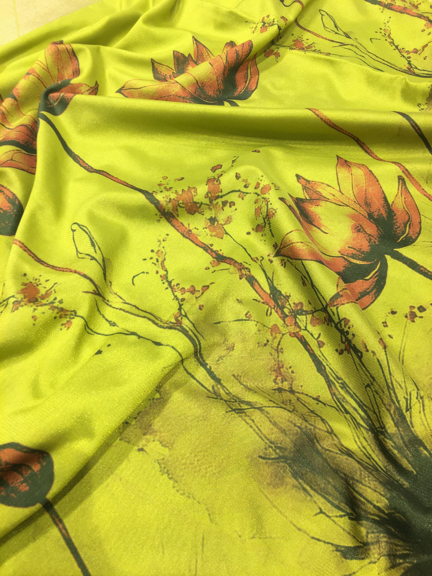 Semi Mysore Crape Silk
