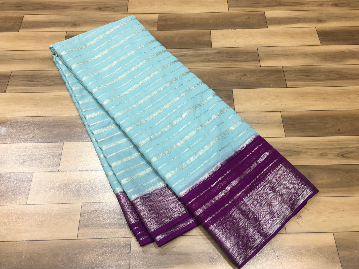 Chiffon crepe Saree