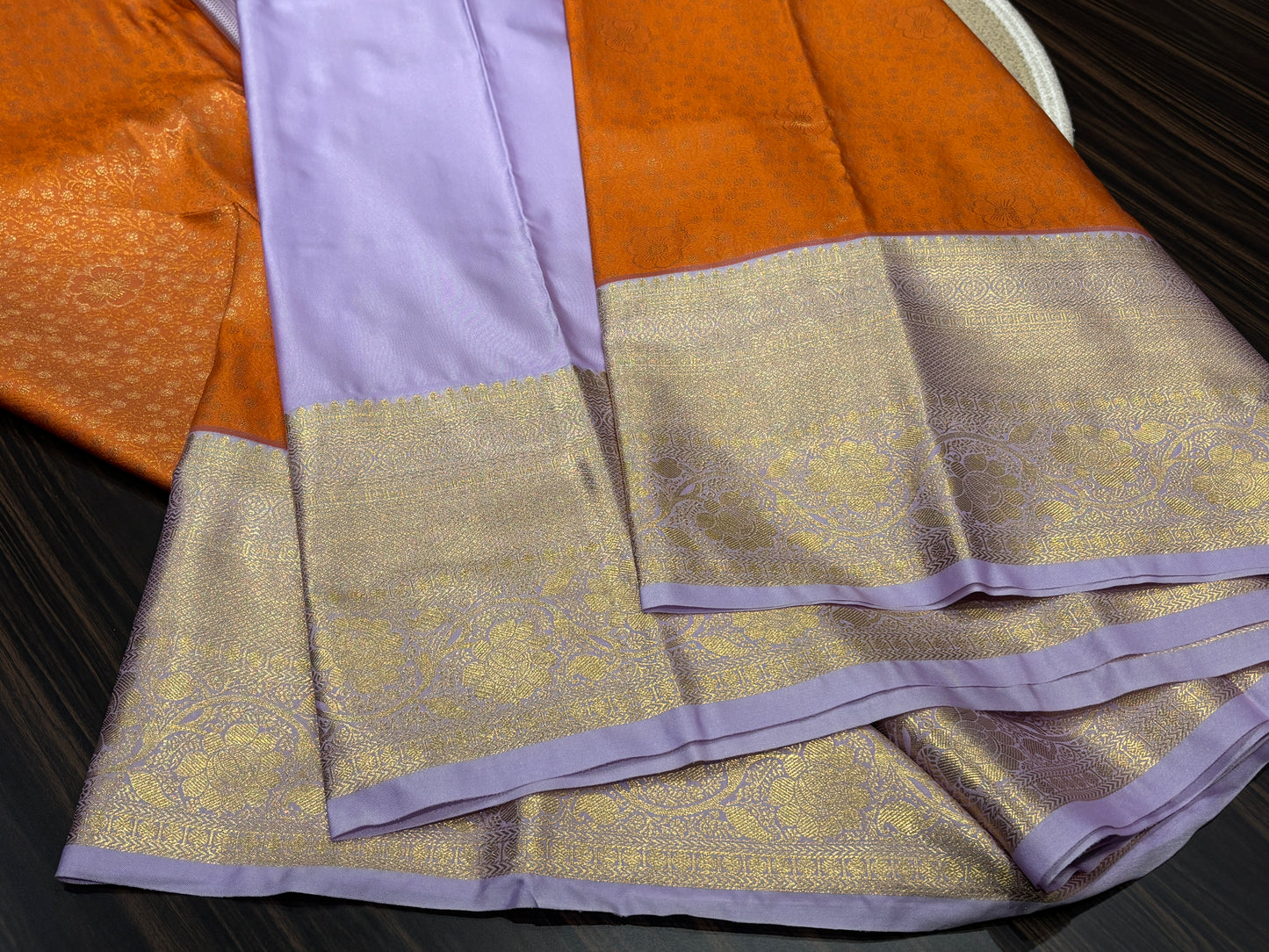 Semi Kanchipuram silk