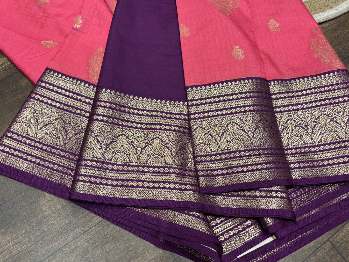 Semi Kanchipuram silk