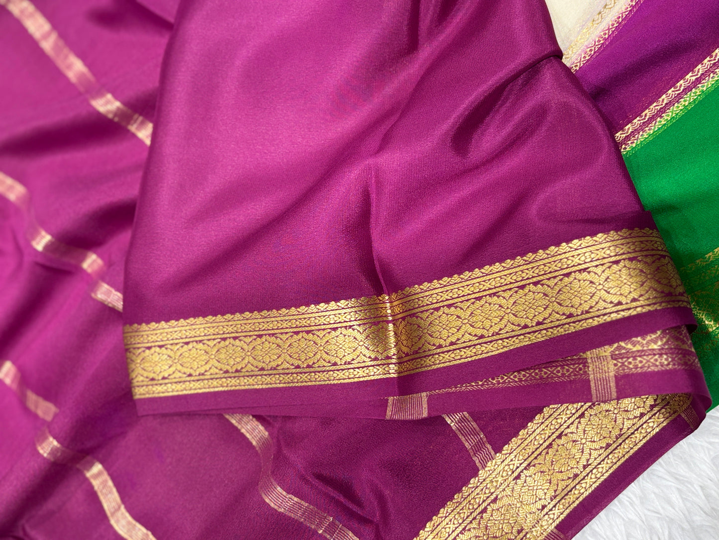 Pure Mysore silk