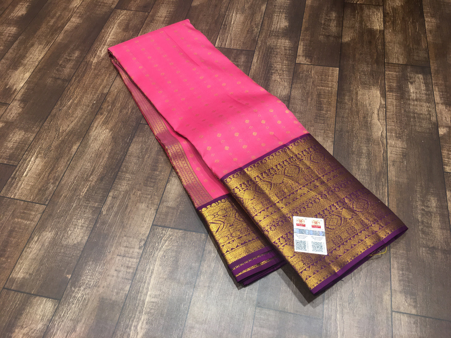 Pure Kanchipuram silk