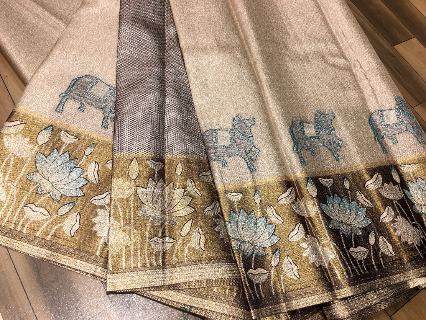 Semi Kanchipuram tissue