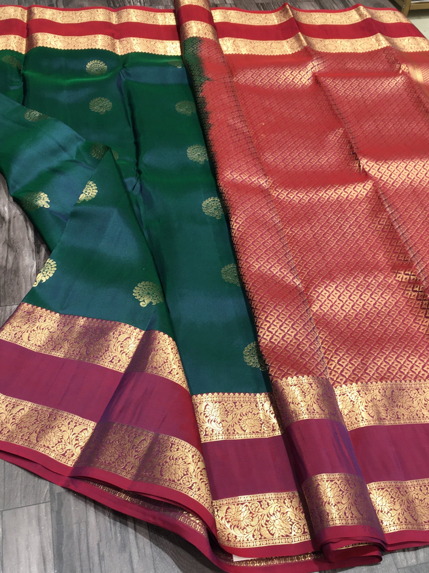 Pure Kanchipuram silk