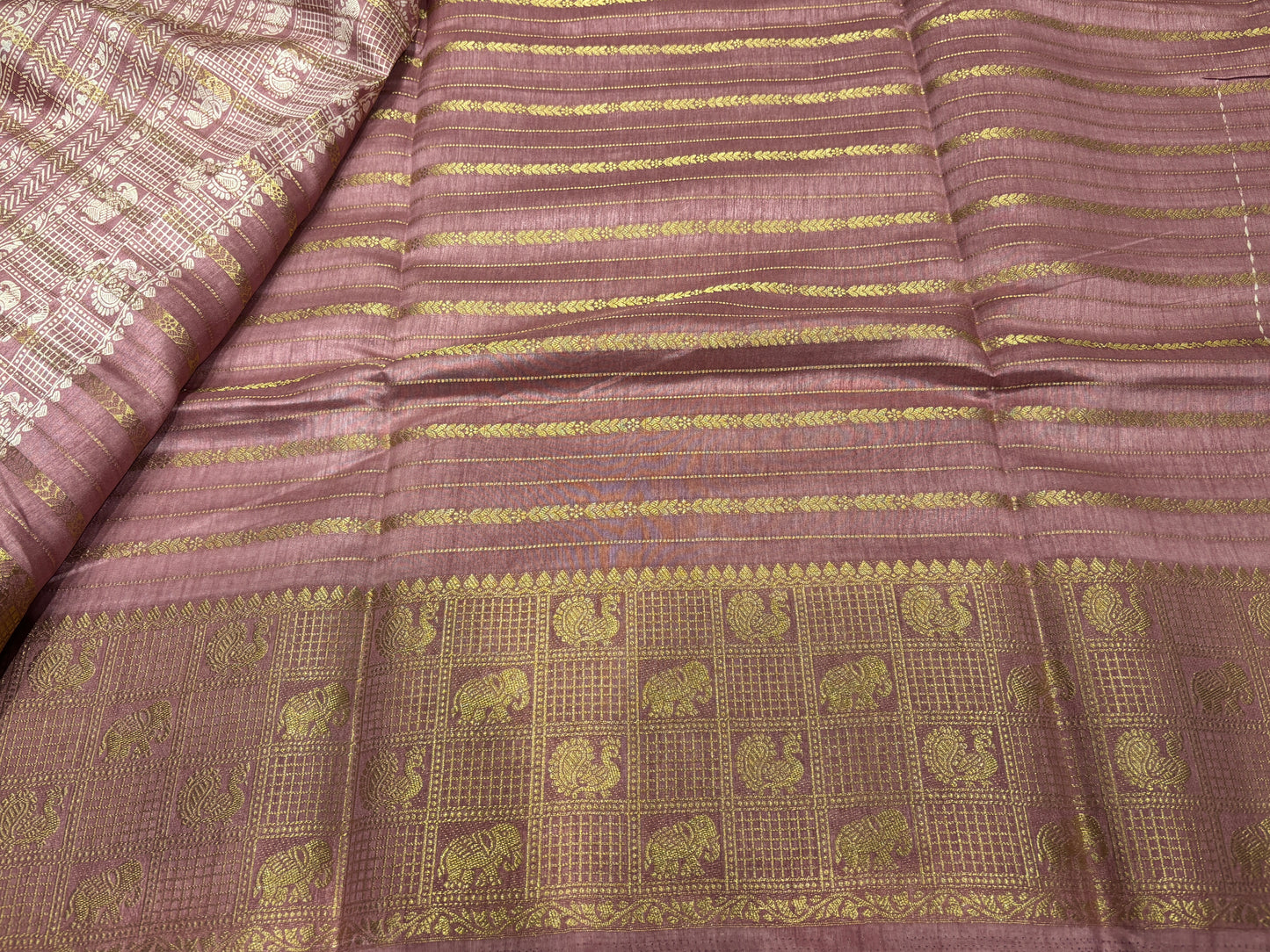 Mulberry silk saree