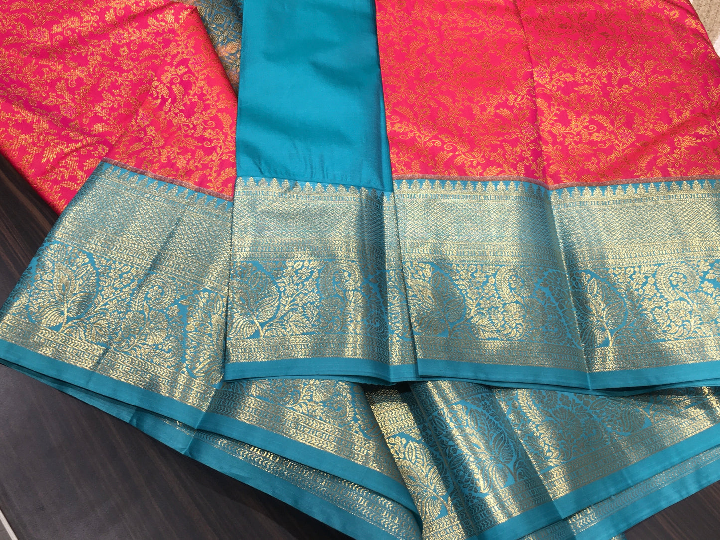 Semi Kanchipuram silk