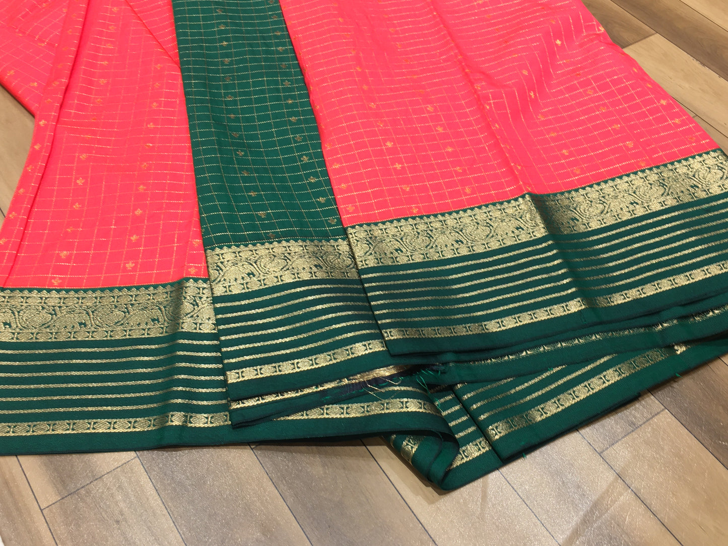 Semi Kanchipuram silk
