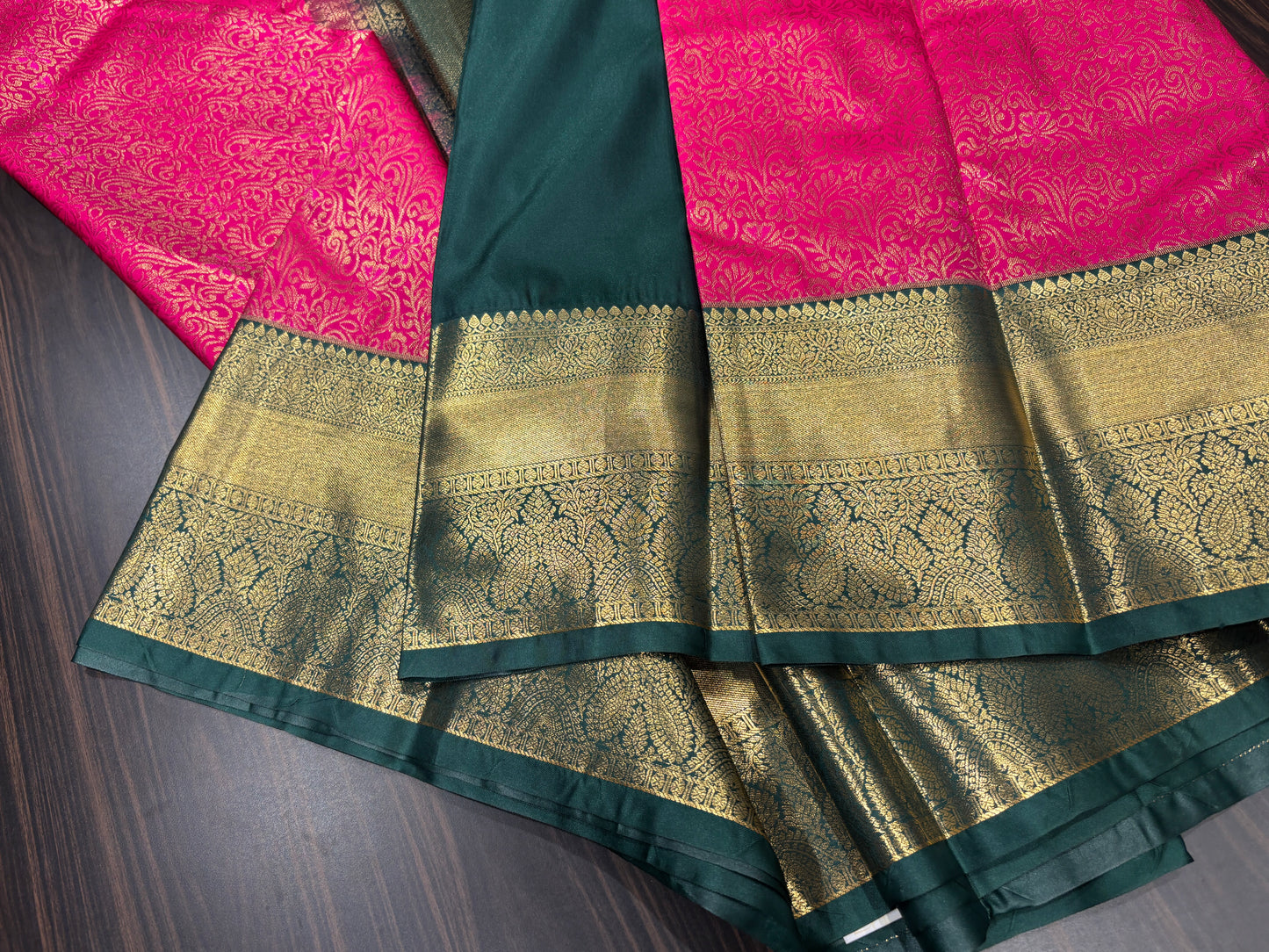 Semi Kanchipuram silk