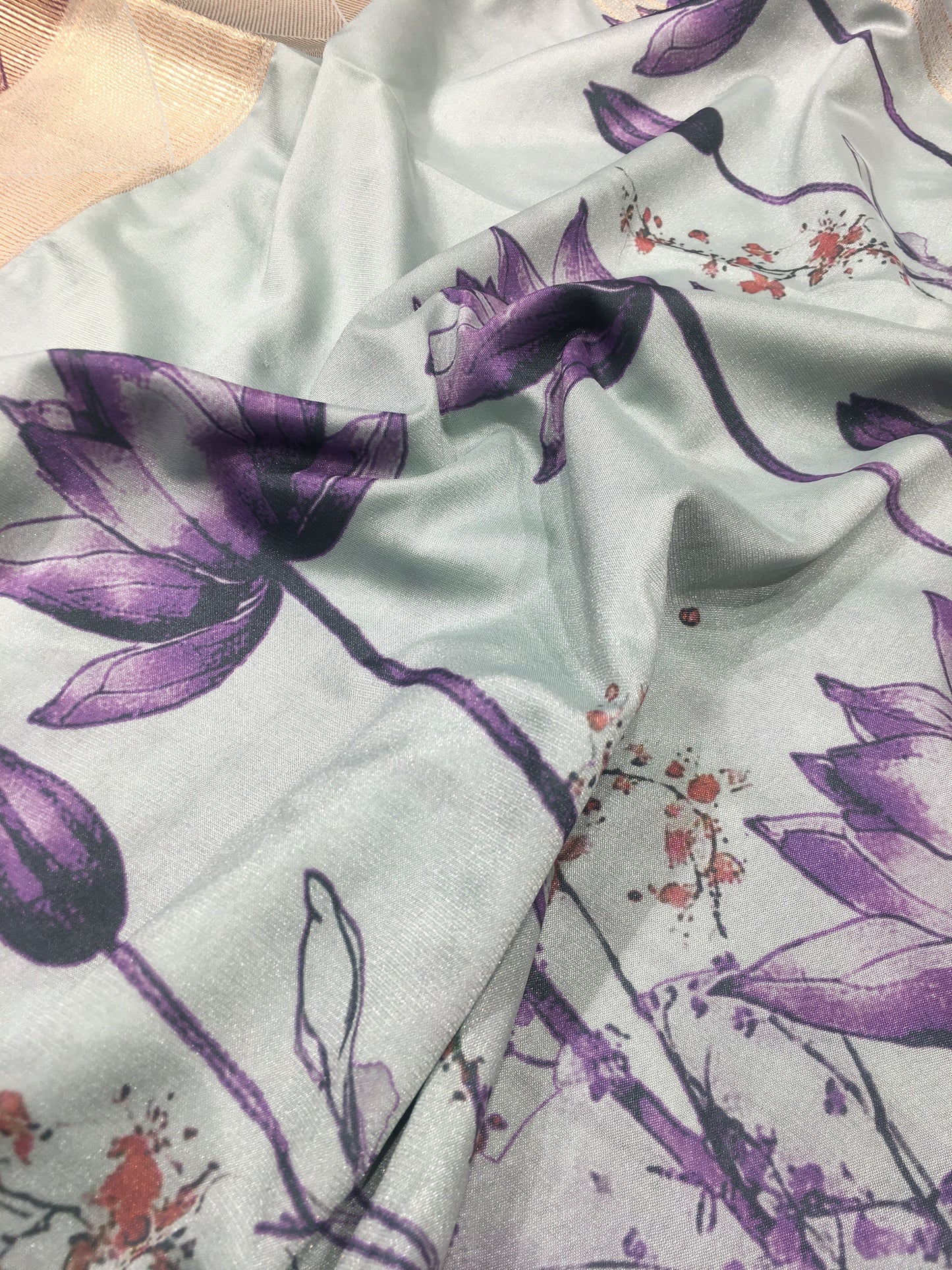Semi Mysore Crape Silk