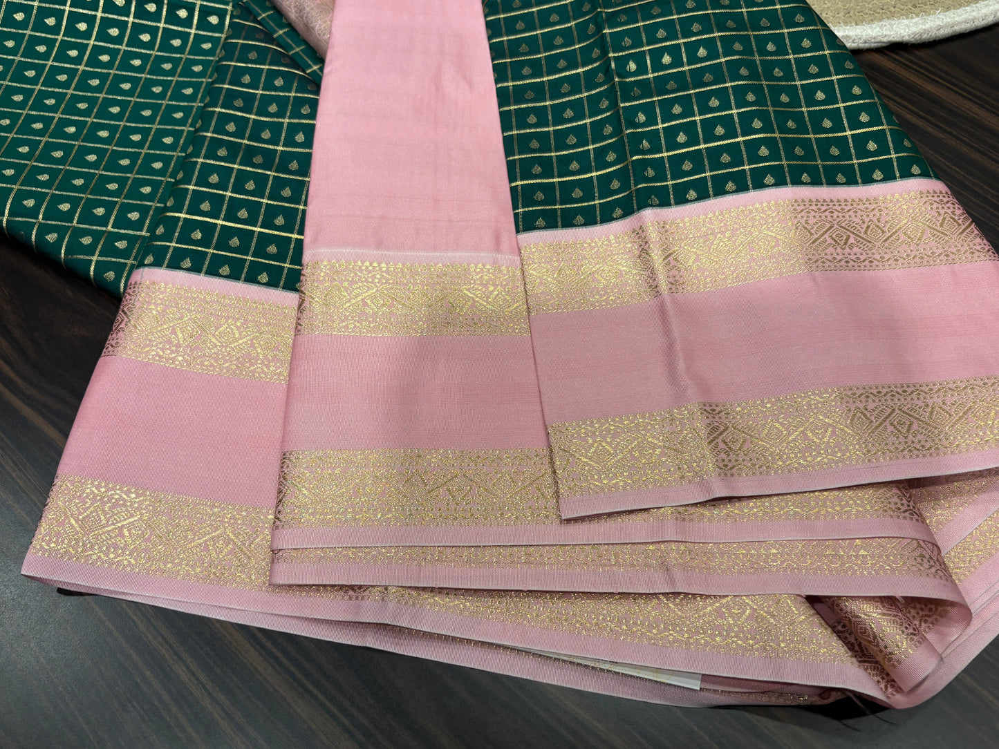 Semi Kanchipuram silk