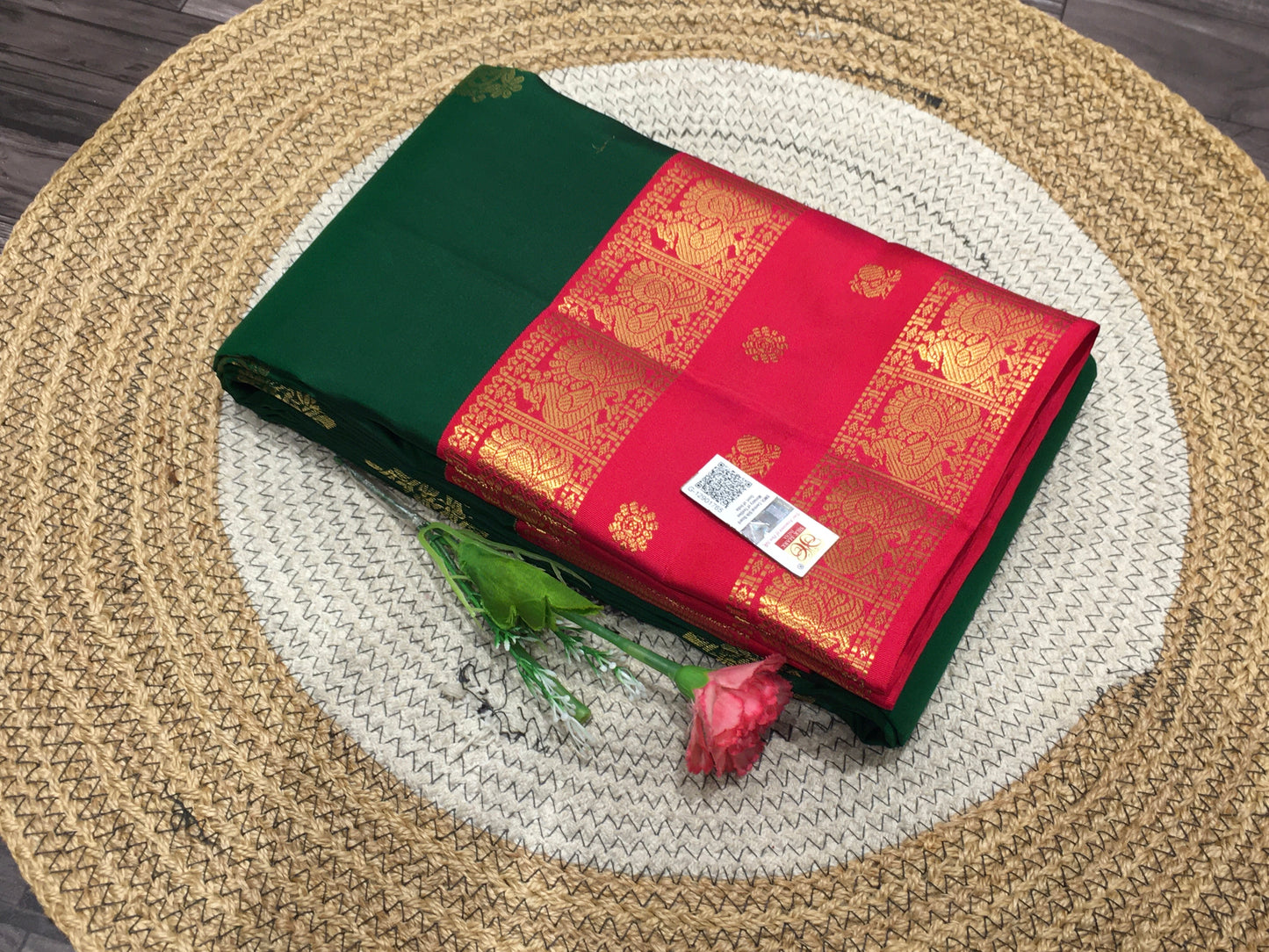 Pure Kanchipuram silk