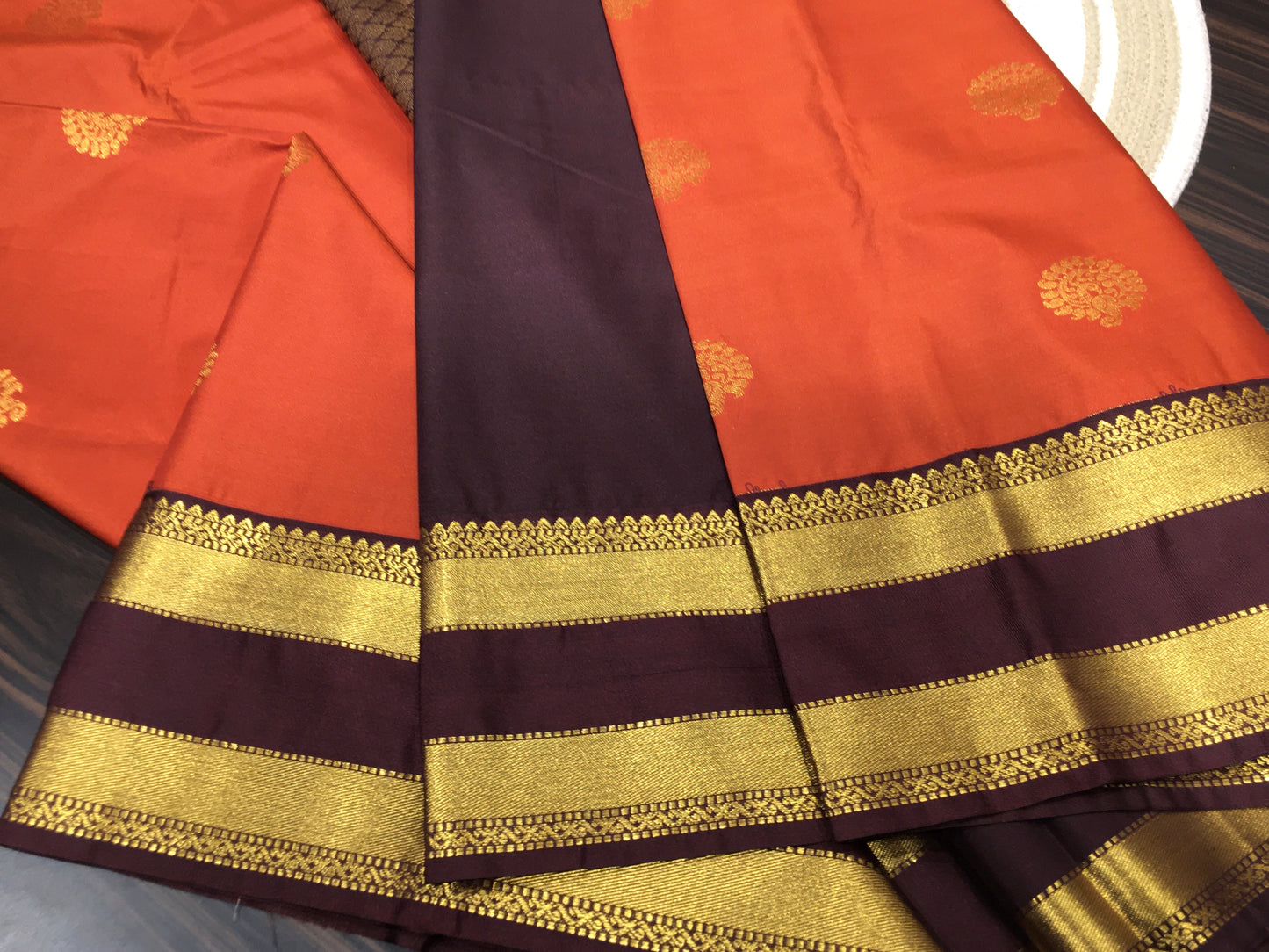 Semi Kanchipuram silk