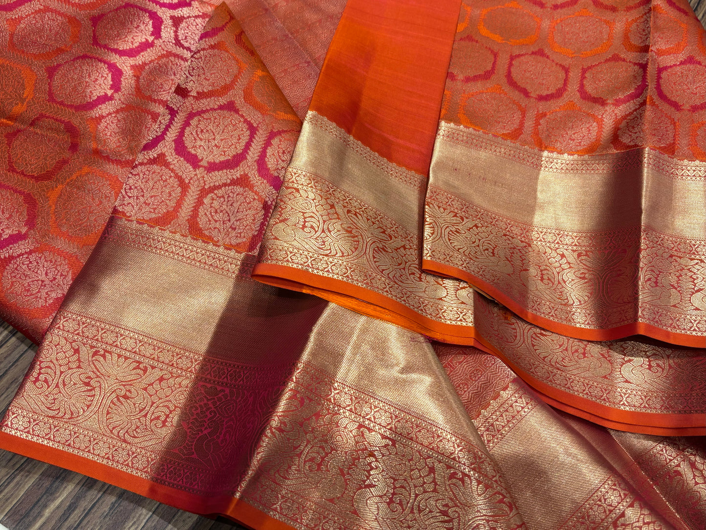 Pure Kanchipuram Broced Silk