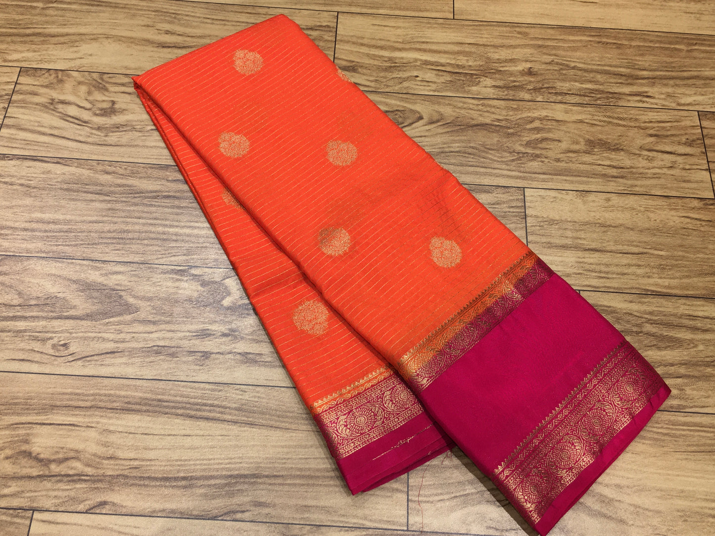 Semi Mysore Crape Silk