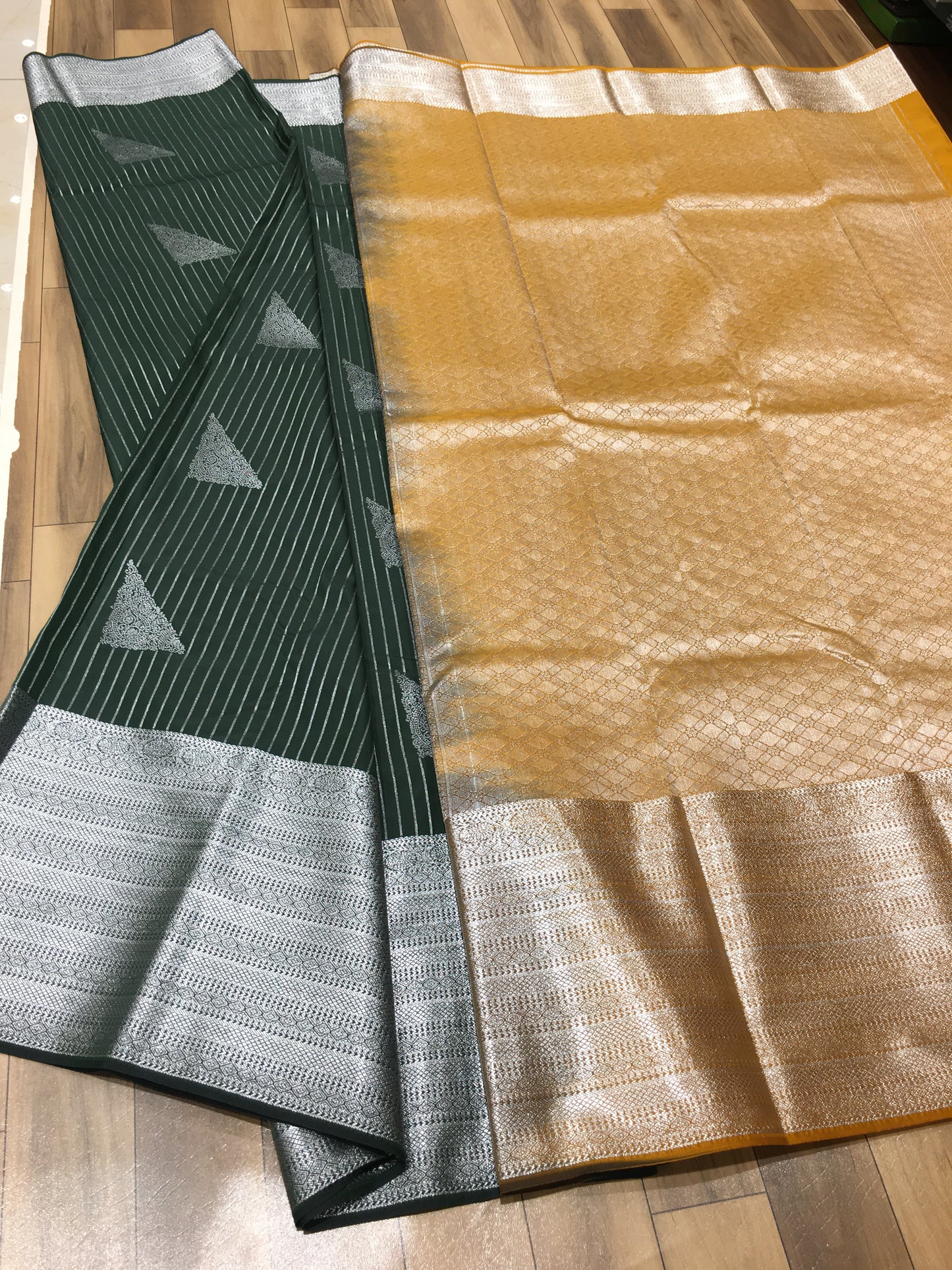 Semi Kanchipuram silk