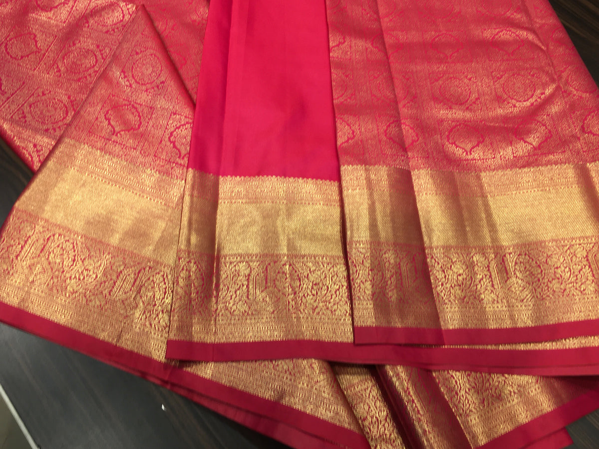 Semi Kanchipuram silk