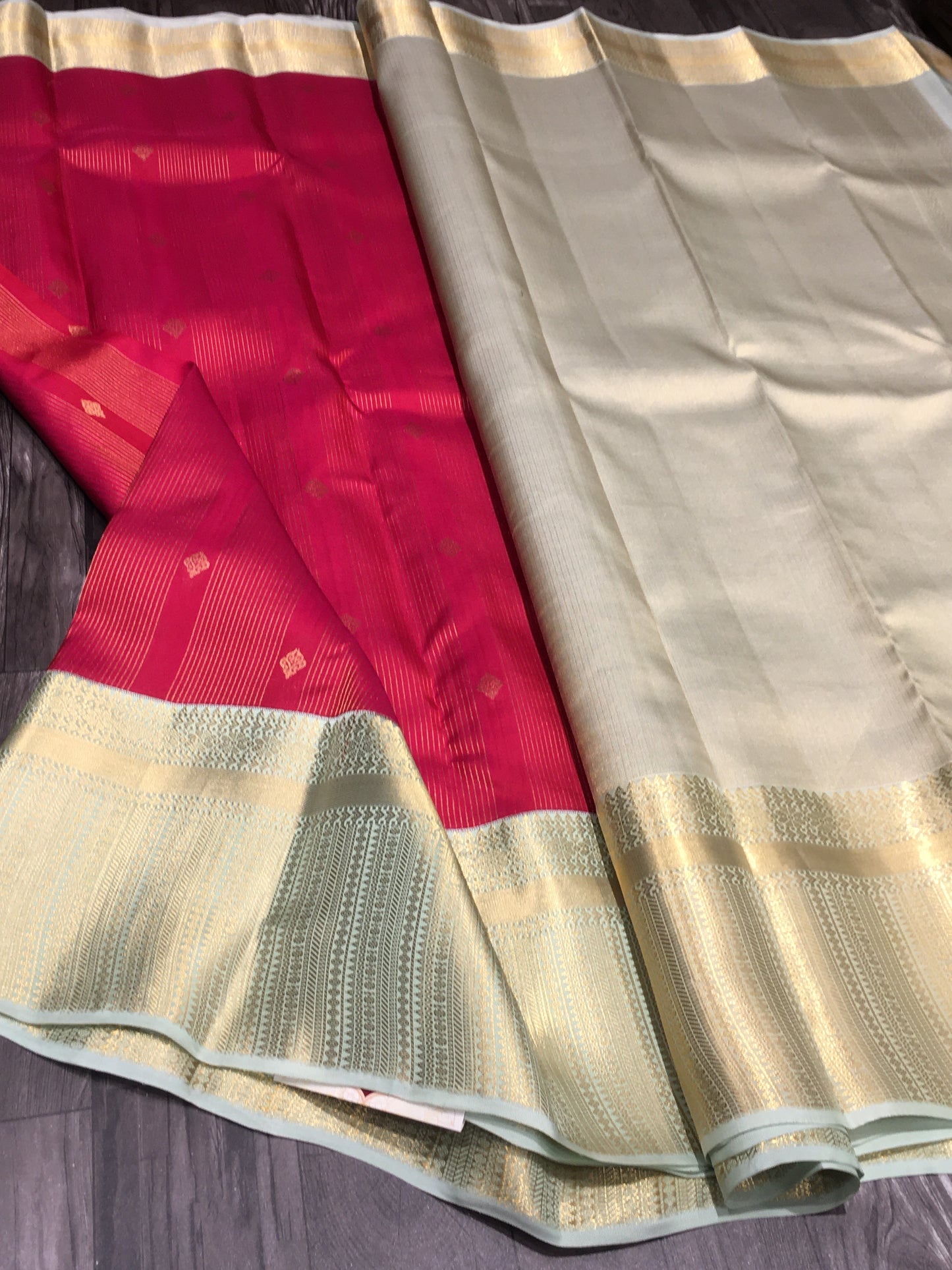 Pure Kanchipuram silk